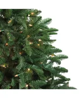 Northlight 4.5' Pre-Lit Artificial Sierra Norway Spruce Potted Christmas Tree