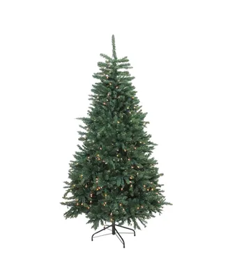 Northlight 6.5' Pre-Lit Northern Pine Full Artificial Christmas Tree - Clear Lights
