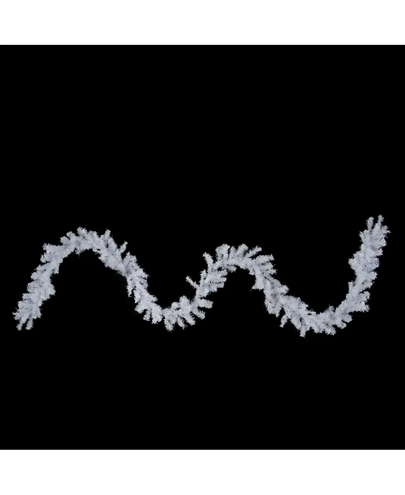 Northlight 100' x 8" Commercial White Canadian Pine Artificial Christmas Garland - Unlit