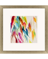 Paragon Fallen Colorful Leaves I Framed Wall Art, 43" x 43"