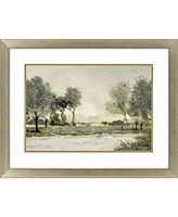 Paragon By the Pond I Framed Wall Art, 39" x 51"