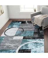 Main Street Rugs Alba Alb307 / 7'10" x 10'2" Area Rug