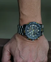Citizen Eco-Drive Men's Analog-Digital Promaster Blue Angels Skyhawk A-t Stainless Steel Bracelet Watch 46mm