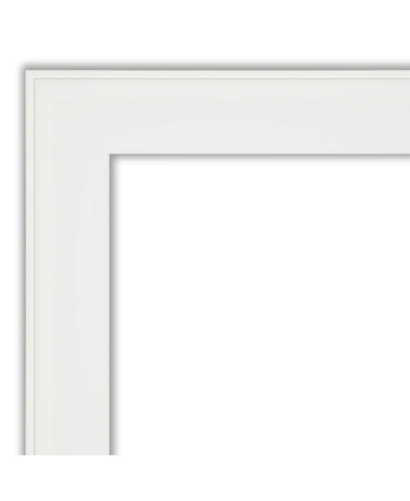 Amanti Art Vanity Framed Floor/Leaner Full Length Mirror, 27.38" x 63.38"