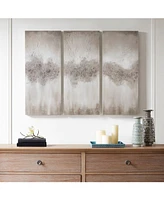 Madison Park Taupe Luminous Hand Painted Canvas