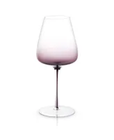 JoyJolt Black Swan Wine Glasses