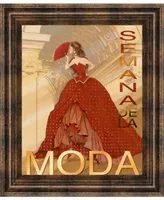 Classy Art Semana De La Moda by Tava Studio Framed Print Wall Art, 22" x 26"