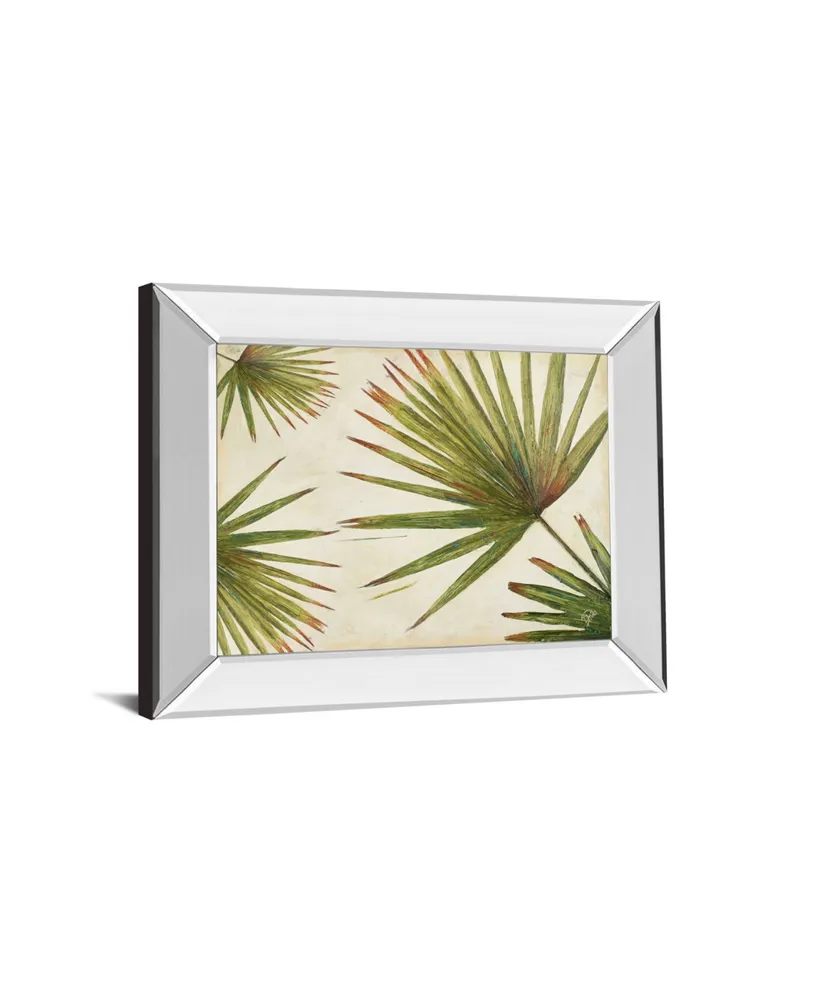 Classy Art Organic Ii by Patricia Pinto Mirror Framed Print Wall Art, 22" x 26"