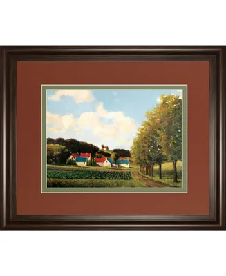 Classy Art Little Farms by Pieter Molenaar Framed Print Wall Art, 34" x 40"