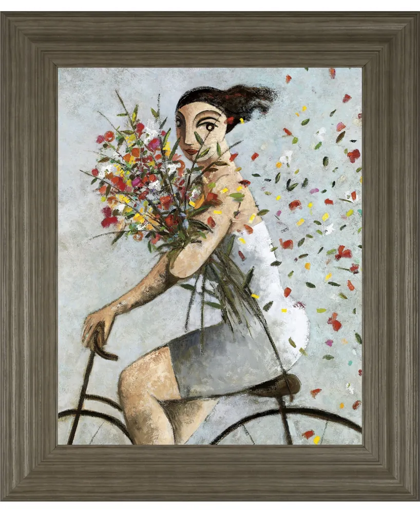 Classy Art Petals by Lourenco Framed Print Wall Art, 22" x 26"