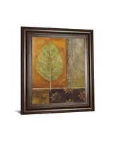 Classy Art Copper Leaf by Viola Lee Framed Print Wall Art, 22" x 26"