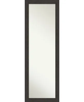Amanti Art Rustic Plank on The Door Full Length Mirror