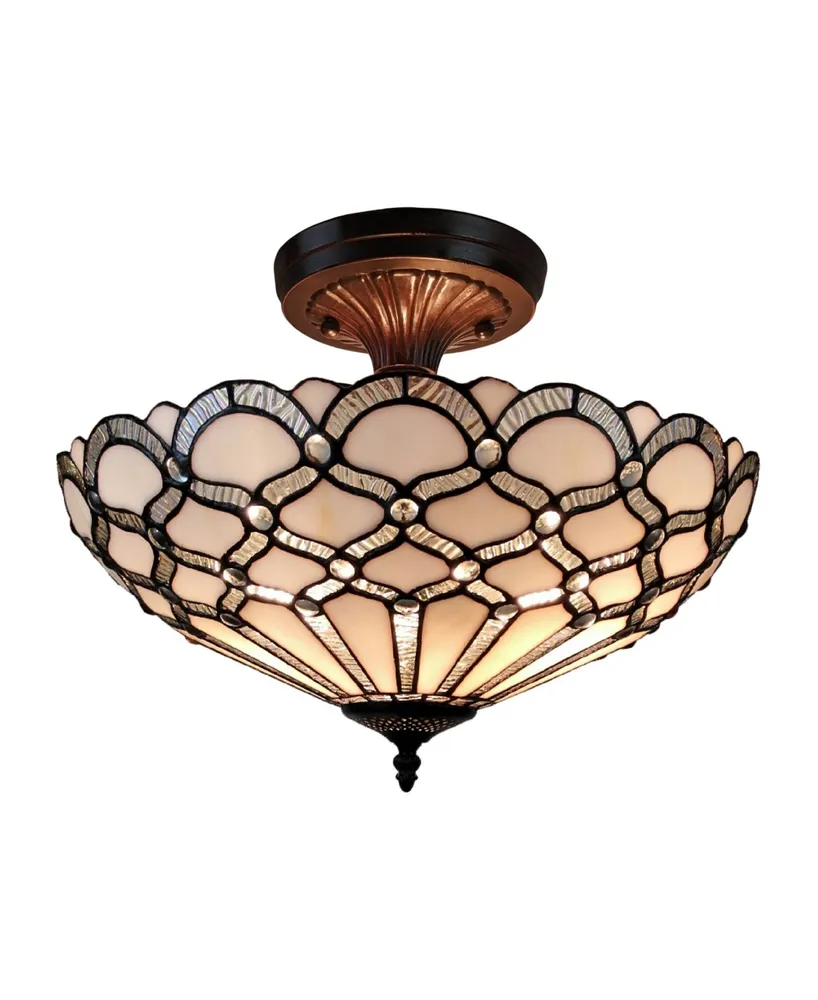 Amora Lighting Tiffany Style Pendant Lamp