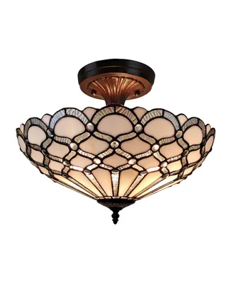 Amora Lighting Tiffany Style Pendant Lamp