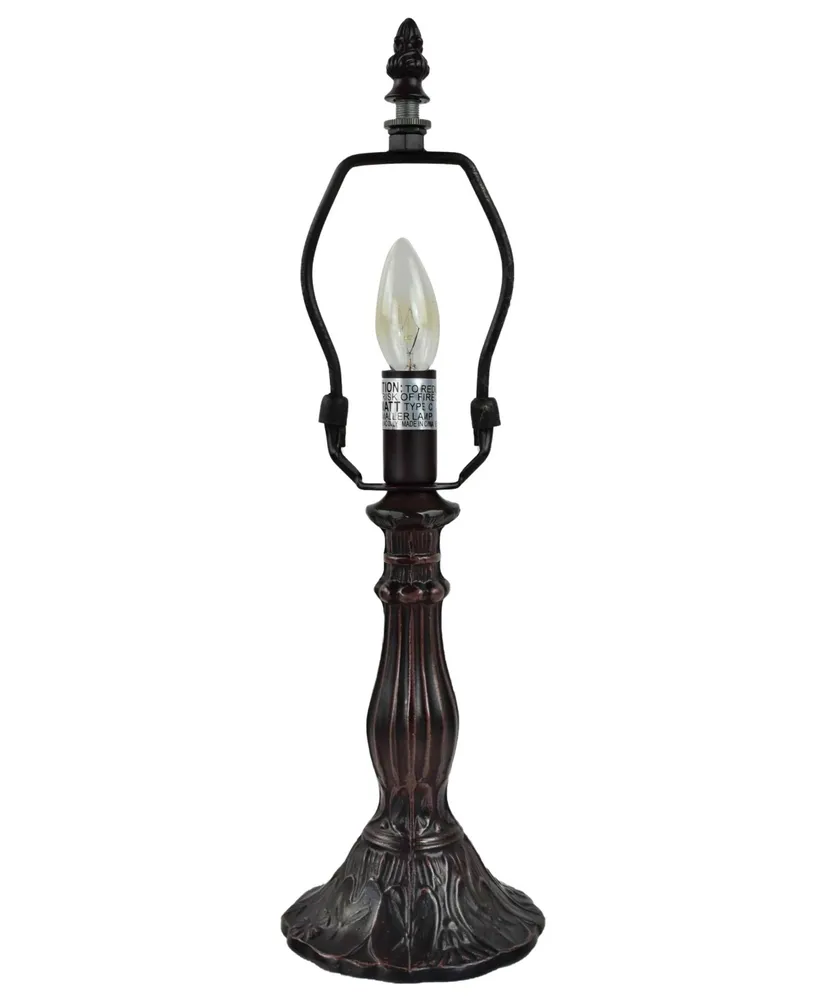 Amora Lighting Tiffany Style Dragonfly Table Lamp
