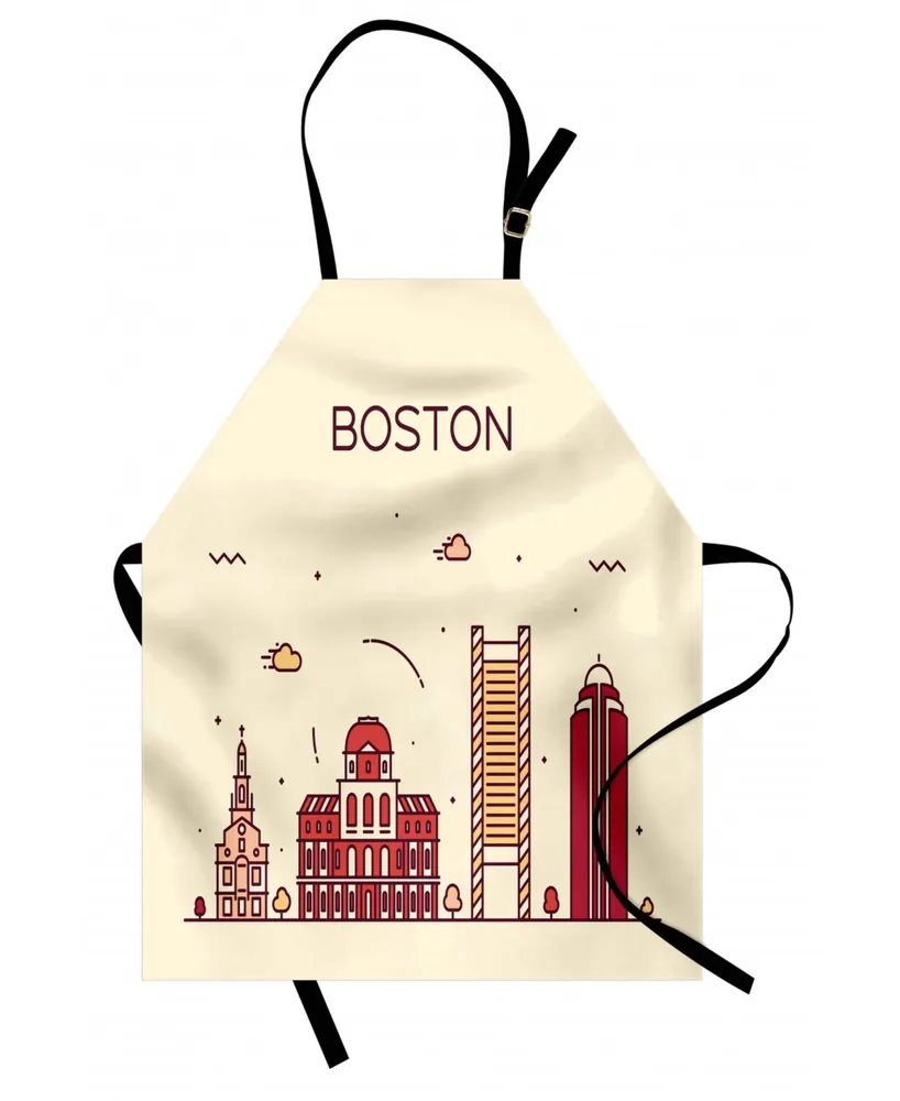 Ambesonne Boston Apron