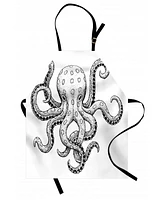 Ambesonne Octopus Apron