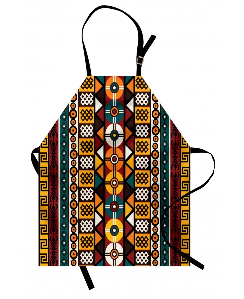 Ambesonne Kente Pattern Apron