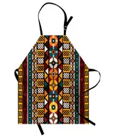 Ambesonne Kente Pattern Apron