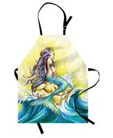 Ambesonne Mermaid Apron