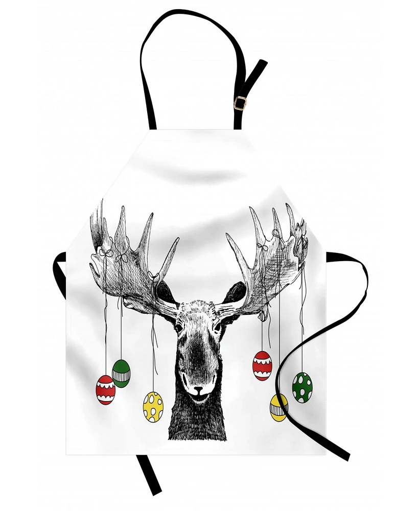 Ambesonne Moose Apron