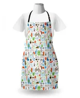 Ambesonne Fitness Apron