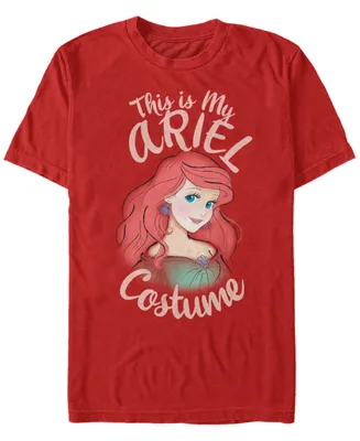Disney Men's Little Mermaid Ariel Halloween Costume Short Sleeve T-Shirt