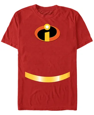 Disney Pixar Men's Incredibles Logo Suit Costume Short Sleeve T-Shirt