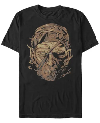Universal Monsters Men's Mummy Big Face Short Sleeve T-Shirt