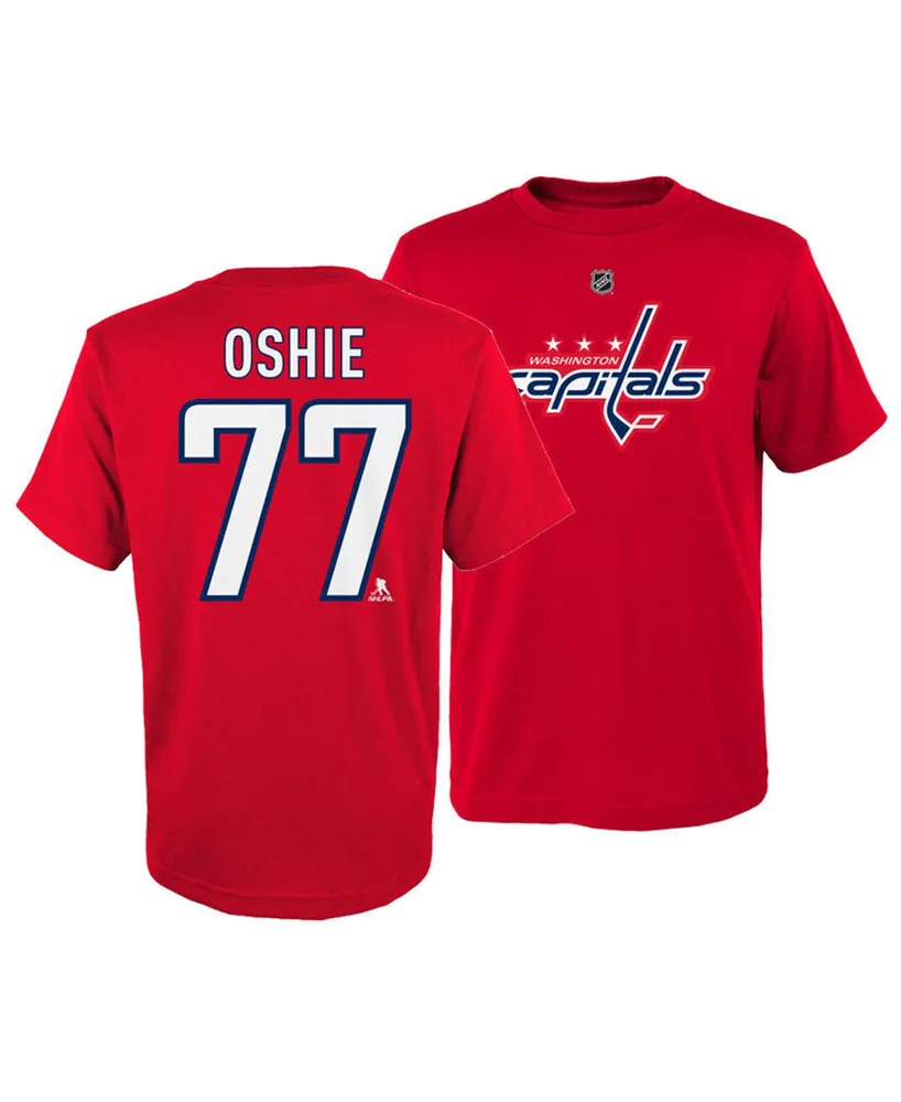 Outerstuff Big Boys and Girls Washington Capitals Player Name Number T-shirt - Tj Oshie