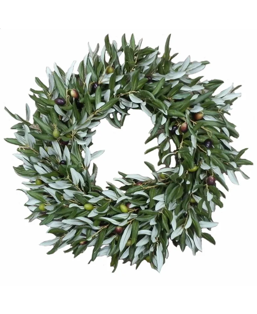 Permanent Botanicals Olive Wreath