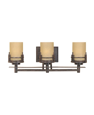 Designers Fountain Mission Ridge 3 Light Bath Bar