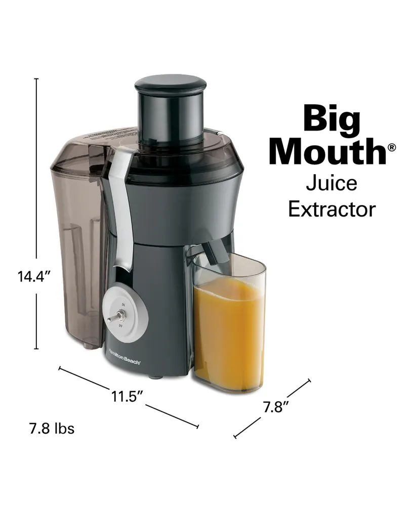 Hamilton Beach Juicer Big Mouth Pro Juice Extractor