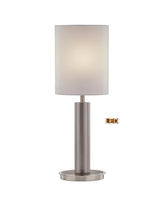 Artiva Usa Catriona 27" Modern Slim Oval Led Touch Table Lamp