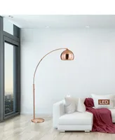 Artiva Usa Alrigo 80" Led Arched Floor Lamp with Dimmer