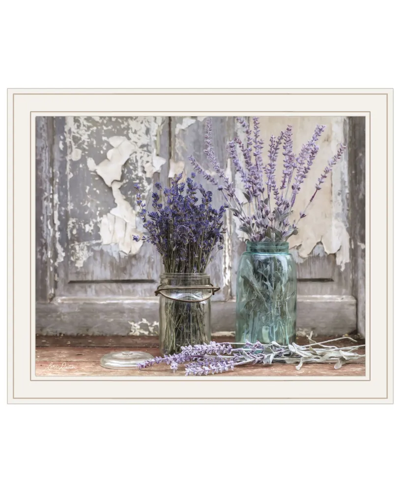 Trendy Decor 4U Abundance of Beauty by Lori Deiter, Ready to hang Framed Print, White Frame, 23" x 19"