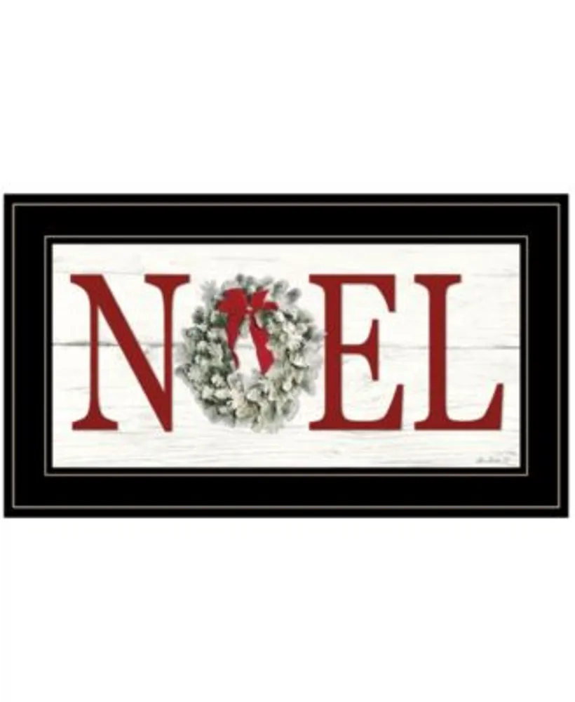 Trendy Decor 4u Christmas Noel By Lori Deiter Ready To Hang Framed Print Collection