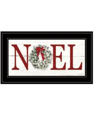 Trendy Decor 4u Christmas Noel By Lori Deiter Ready To Hang Framed Print Collection