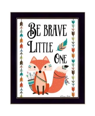 Trendy Decor 4u Be Brave Little One By Susan Boyer Printed Wall Art Ready To Hang Collection