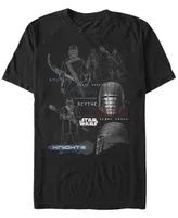 Star Wars Men's Episode Ix Knights of Ren Grid T-shirt