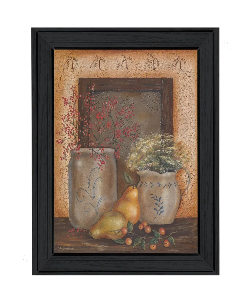 Trendy Decor 4U Country Collection By Pam Britton, Printed Wall Art, Ready to hang, Black Frame, 15" x 21"