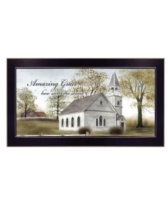 Trendy Decor 4u Amazing Grace By Billy Jacobs Printed Wall Art Ready To Hang Black Frame Collection