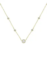 Ettika Olivia Opal and Crystal Necklace