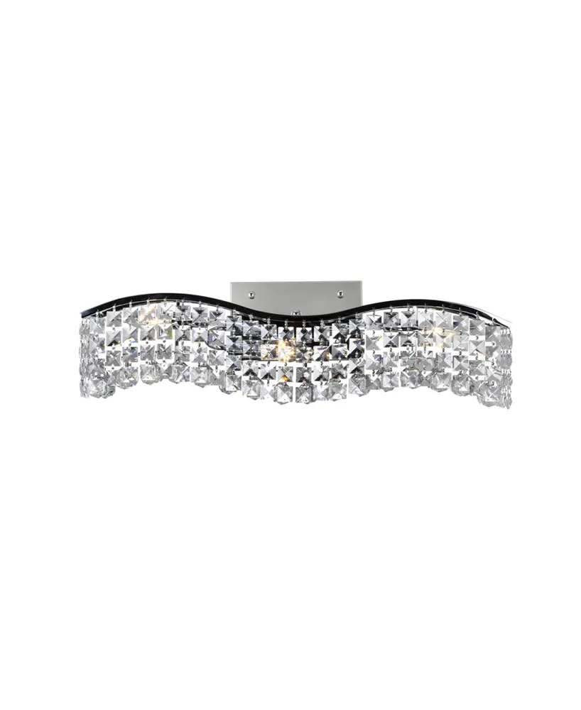 Cwi Lighting Glamorous 3 Light Wall Sconce