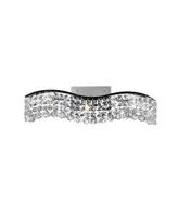 Cwi Lighting Glamorous 3 Light Wall Sconce