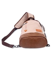 Tsd Brand Urban Light Coated Canvas Sling Bag