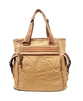 Tsd Brand Women's Turtle Ridge Canvas Tote Bag