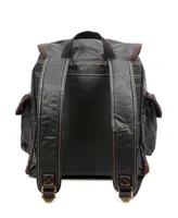 Tsd Brand Dolphin Canvas Backpack