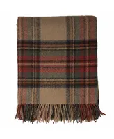 Prince of Scots Highland Tartan Tweed Pure New Wool Throw