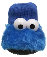 Sesame Street Cookie Monster Toddler Boys Puppet Slipper